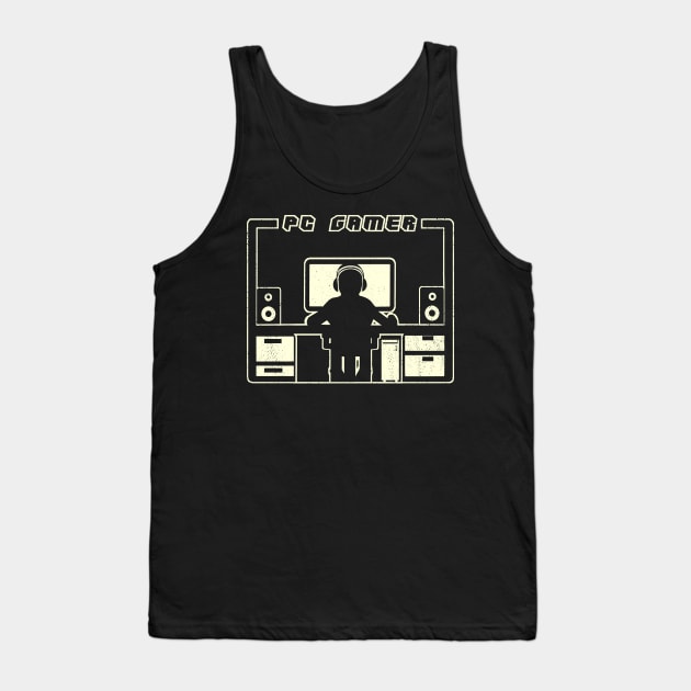 Pc Gamer Tank Top by Mewzeek_T